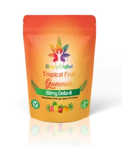 Tropical Bliss Delta-8 THC Gummies